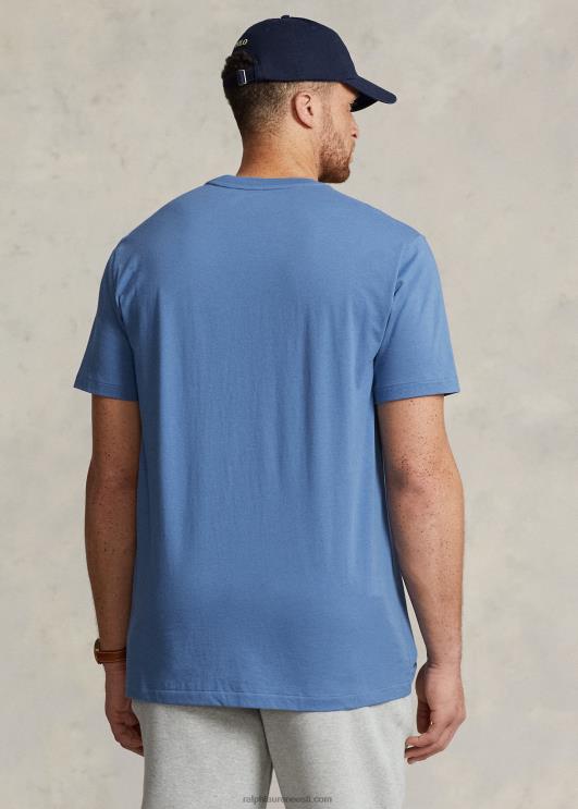 Ralph Lauren mehed jersey crewneck T-särk PR0V8715 nimes sinine