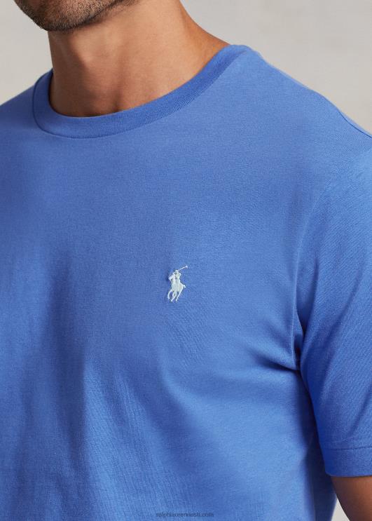 Ralph Lauren mehed jersey crewneck T-särk PR0V8716 neiukivi sinine