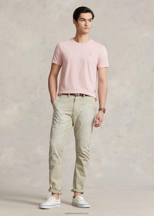 Ralph Lauren mehed jersey crewneck T-särk-kõik sobib PR0V162 surfside roos