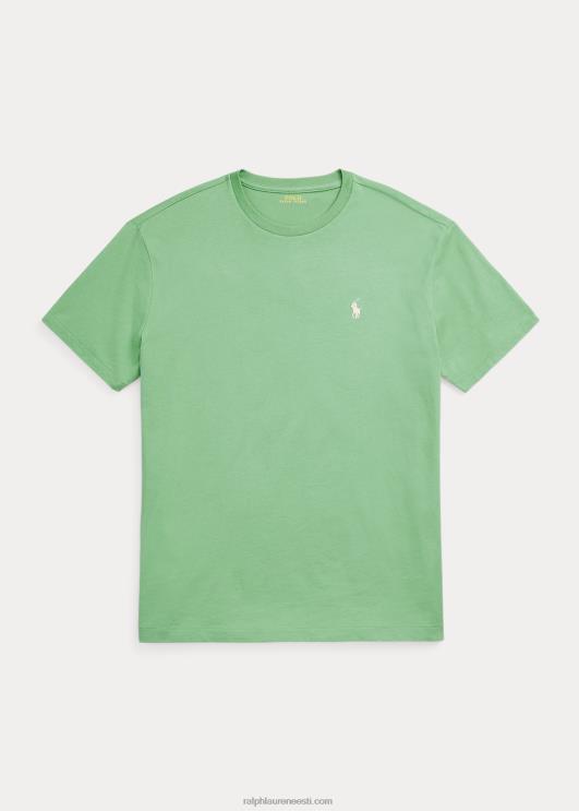 Ralph Lauren mehed jersey crewneck T-särk-kõik sobib PR0V166 pistaatsia