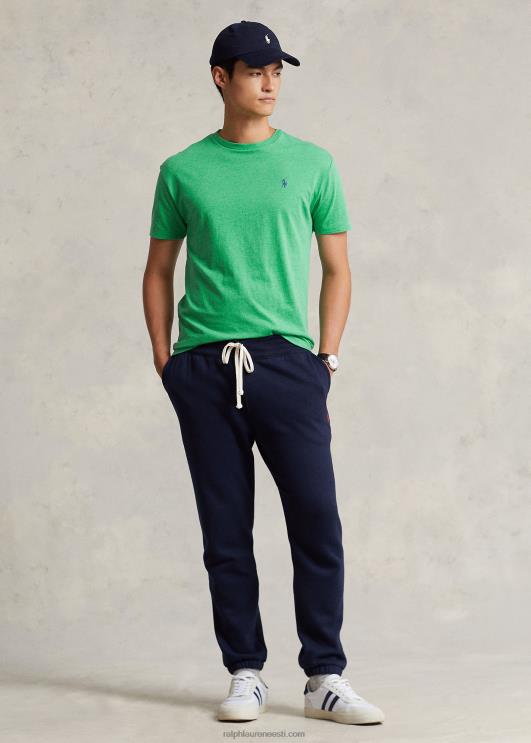 Ralph Lauren mehed jersey crewneck T-särk-kõik sobib PR0V168 palmiroheline kanarbik