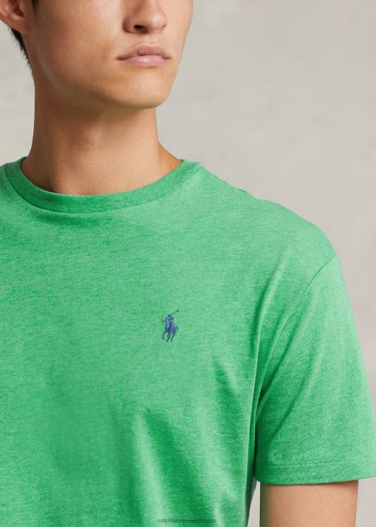 Ralph Lauren mehed jersey crewneck T-särk-kõik sobib PR0V168 palmiroheline kanarbik