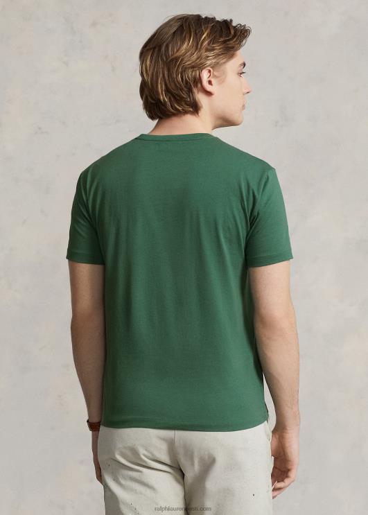 Ralph Lauren mehed jersey crewneck T-särk-kõik sobib PR0V169 pestud mets