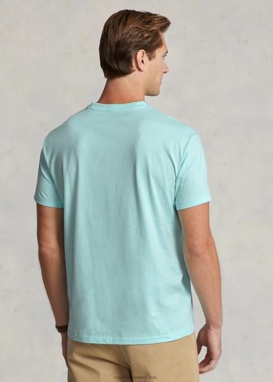 Ralph Lauren mehed jersey crewneck T-särk-kõik sobib PR0V170 saare vesi