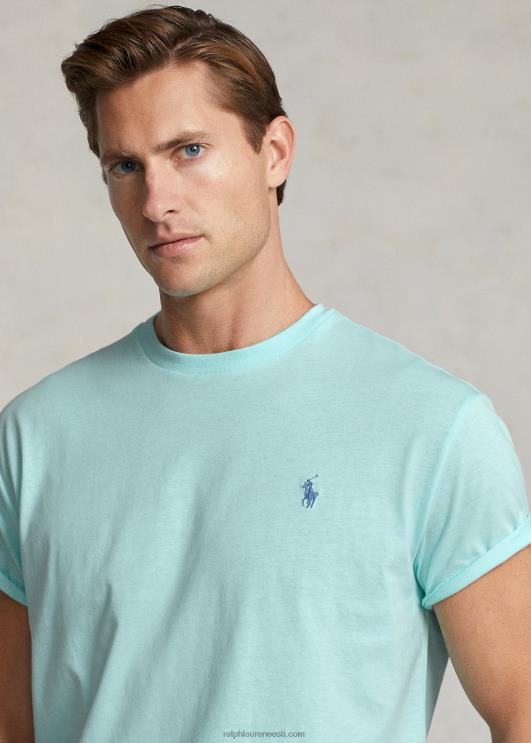 Ralph Lauren mehed jersey crewneck T-särk-kõik sobib PR0V170 saare vesi