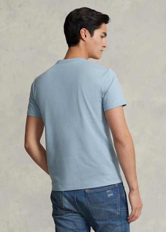 Ralph Lauren mehed jersey crewneck T-särk-kõik sobib PR0V171 anum sinine