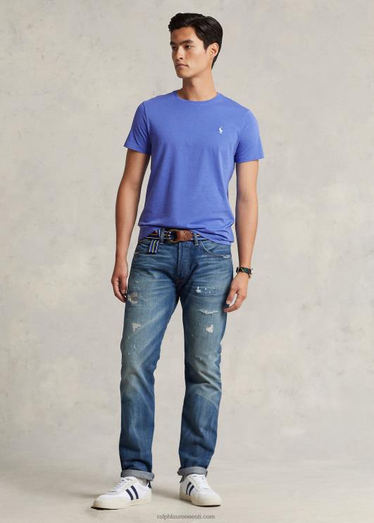 Ralph Lauren mehed jersey crewneck T-särk-kõik sobib PR0V172 sinine