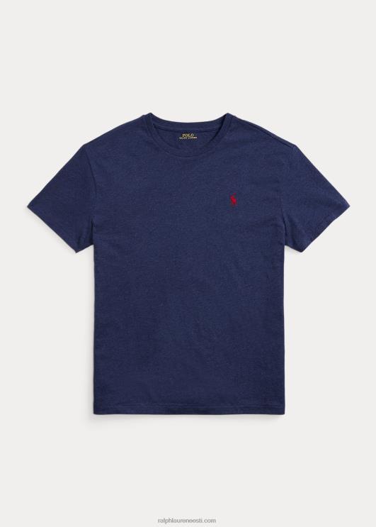 Ralph Lauren mehed jersey crewneck T-särk-kõik sobib PR0V175 kevadine merekanarbik