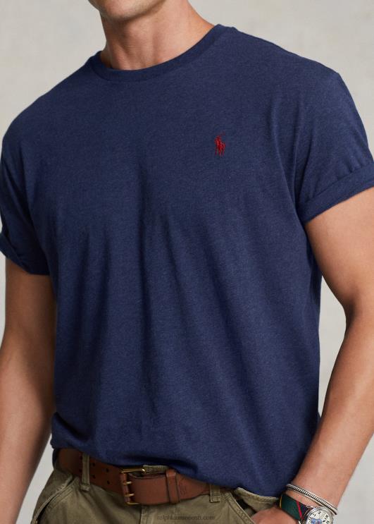 Ralph Lauren mehed jersey crewneck T-särk-kõik sobib PR0V175 kevadine merekanarbik