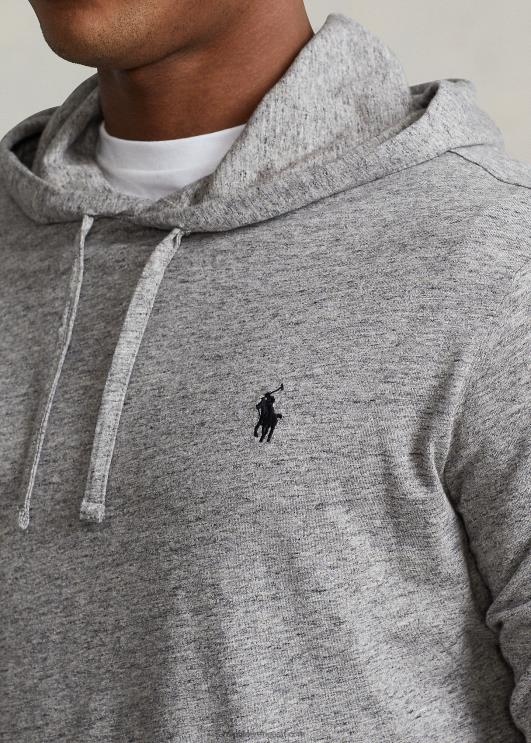 Ralph Lauren mehed jersey kapuutsiga t-särk PR0V306 tume vintage kanarbik