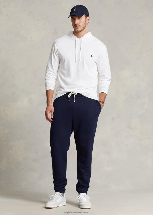 Ralph Lauren mehed jersey kapuutsiga t-särk PR0V8400 valge