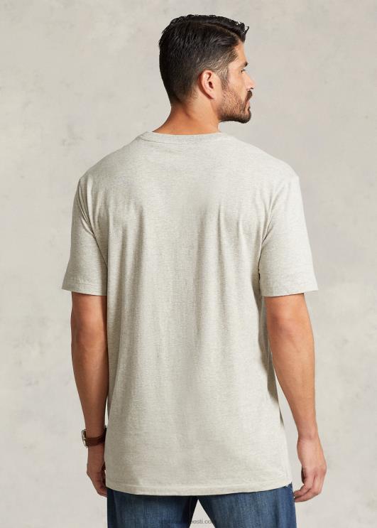 Ralph Lauren mehed jersey tasku t-särk PR0V1850 uus hall kanarbik