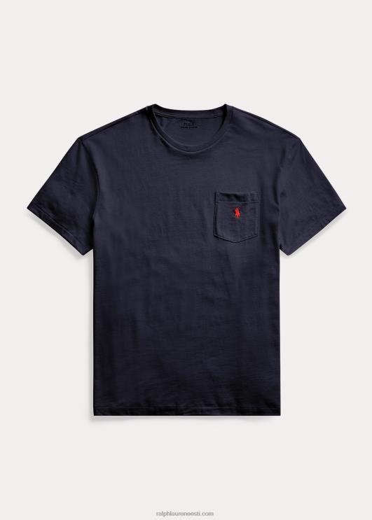 Ralph Lauren mehed jersey tasku t-särk PR0V1853 uus tint