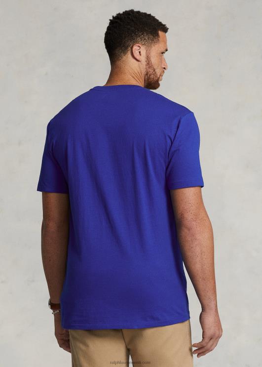 Ralph Lauren mehed jersey tasku t-särk PR0V1855 safiirist täht