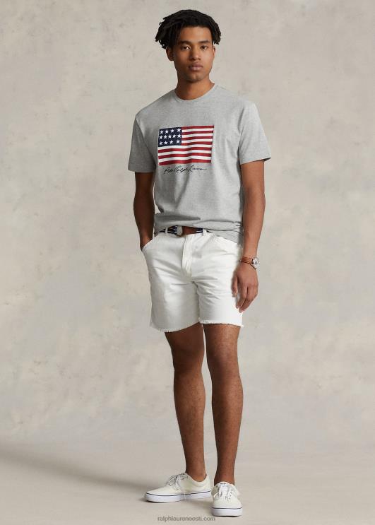 Ralph Lauren mehed klassikaline lipuga trikoo T-särk PR0V8542 ja üle kanarbiku