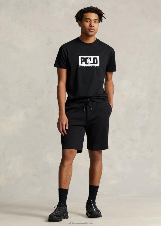 Ralph Lauren mehed klassikaline logoga trikoosärk PR0V501 must