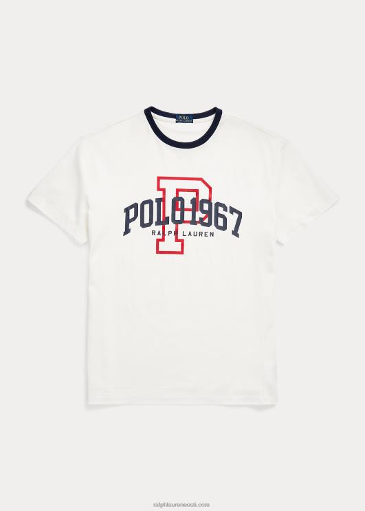 Ralph Lauren mehed klassikaline logoga trikoosärk PR0V725 nevis