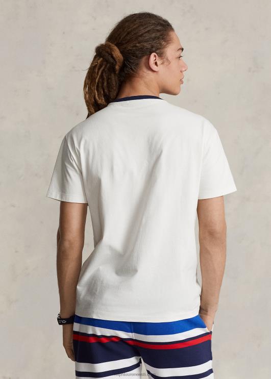 Ralph Lauren mehed klassikaline logoga trikoosärk PR0V725 nevis