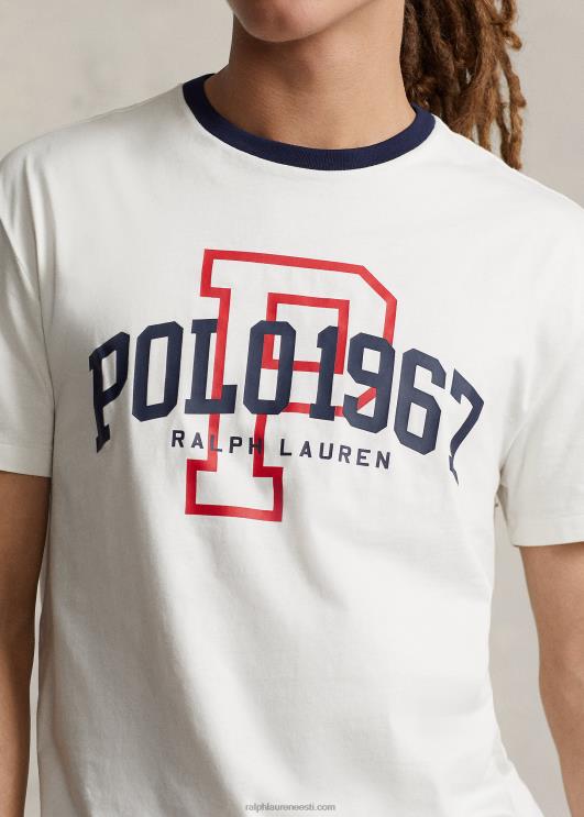 Ralph Lauren mehed klassikaline logoga trikoosärk PR0V725 nevis