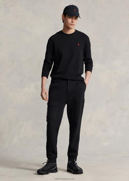 Ralph Lauren mehed klassikaline logoga trikoosärk PR0V865 must