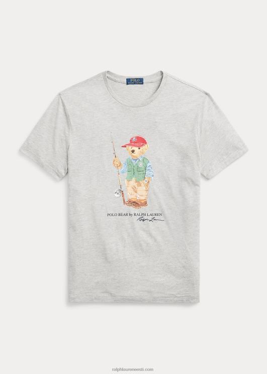 Ralph Lauren mehed klassikaline polo karu trikoo T-särk PR0V8569 kanarbikupüügi karu