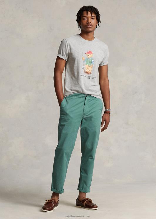 Ralph Lauren mehed klassikaline polo karu trikoo T-särk PR0V8569 kanarbikupüügi karu