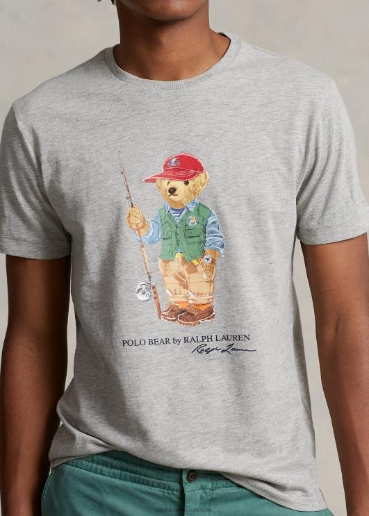 Ralph Lauren mehed klassikaline polo karu trikoo T-särk PR0V8569 kanarbikupüügi karu