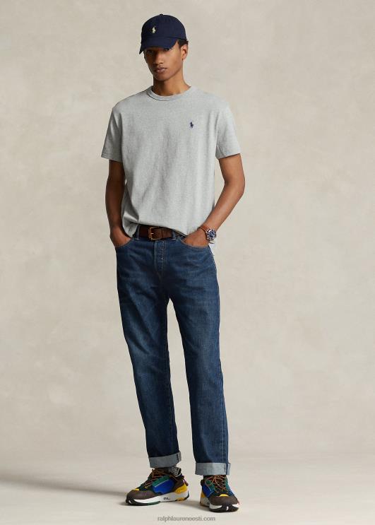 Ralph Lauren mehed klassikaline raskekaaluline trikoo T-särk PR0V238 ja üle kanarbiku