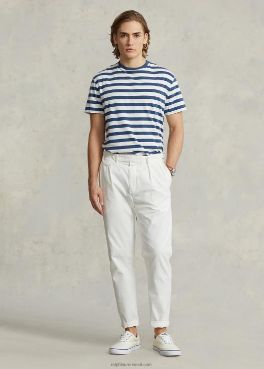 Ralph Lauren mehed klassikaline triibuline triibuline t-särk PR0V389 nevis/clancy sinine