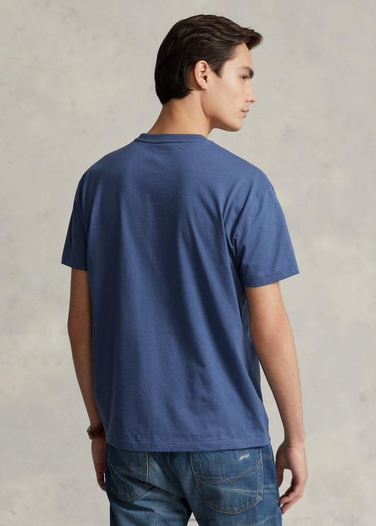 Ralph Lauren mehed klassikaline v-kaelusega trikoo t-särk PR0V214 vana kuninglik