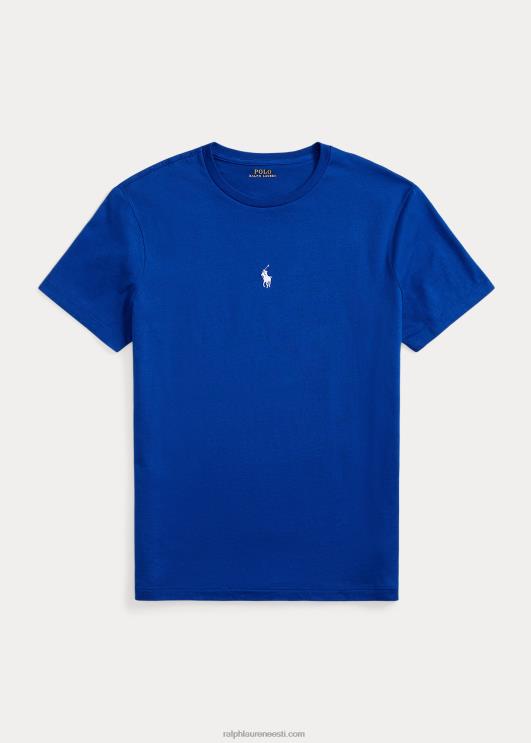Ralph Lauren mehed kohandatud slim fit jersey crewneck T-särk PR0V460 safiirist täht