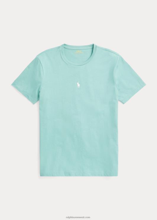 Ralph Lauren mehed kohandatud slim fit jersey crewneck T-särk PR0V461 essex roheline