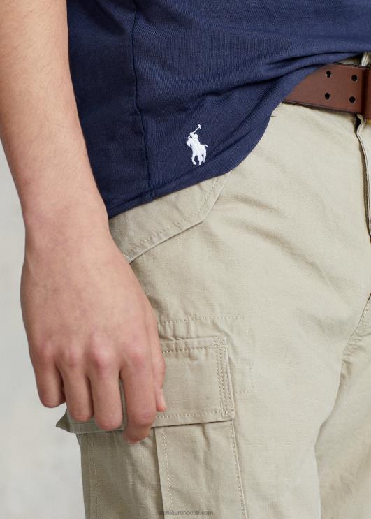 Ralph Lauren mehed kohandatud slim fit jersey tasku T-särk PR0V345 kruiisilaevastik