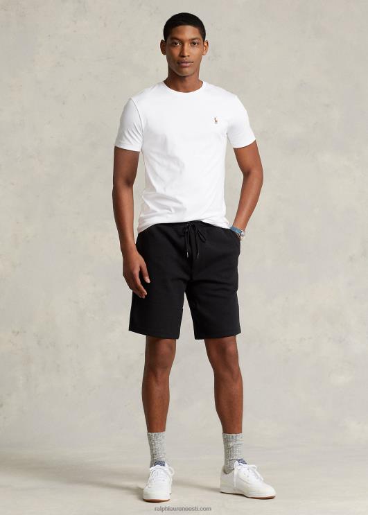 Ralph Lauren mehed kohandatud slim fit pehme puuvillane T-särk PR0V532 valge