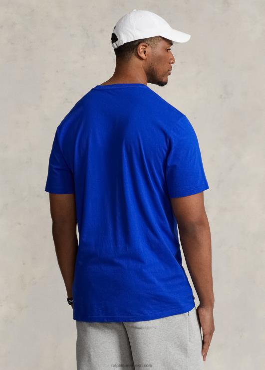 Ralph Lauren mehed logoga trikoo T-särk PR0V1502 safiirist täht