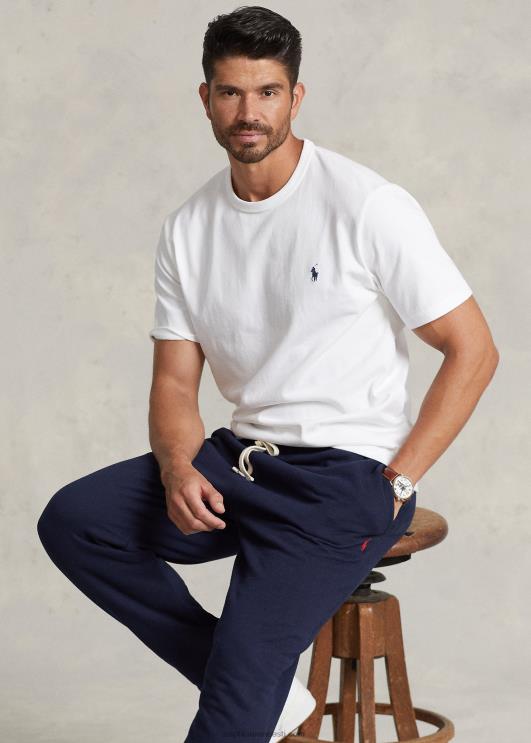 Ralph Lauren mehed raskekaalu trikoo T-särk PR0V1453 valge