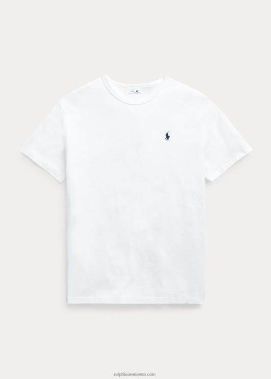 Ralph Lauren mehed raskekaalu trikoo T-särk PR0V1453 valge