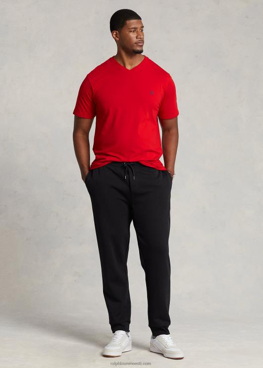 Ralph Lauren mehed trikoo v-kaelusega T-särk PR0V1841 2000 rubla punane