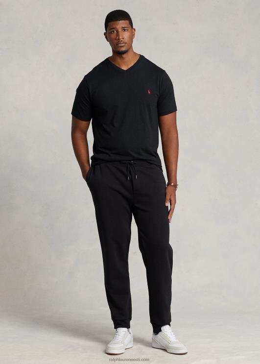 Ralph Lauren mehed trikoo v-kaelusega T-särk PR0V1845 rl must