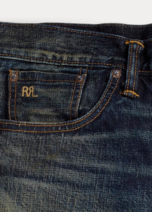 Ralph Lauren mehed 5-taskulised vintage givinsi teksad PR0V8705 annab pesta