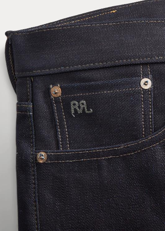 Ralph Lauren mehed Piiratud väljaandega vintage 5 taskuga teksad PR0V1741 jäik