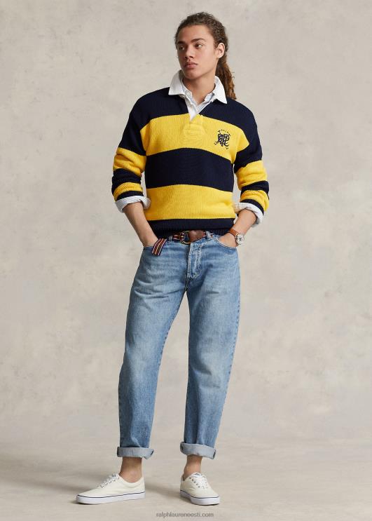 Ralph Lauren mehed anders klassikaline kitsenev teksa PR0V752 liem pesta