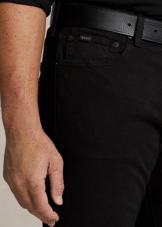 Ralph Lauren mehed hampton lõdvestunud sirge teksa PR0V1467 must