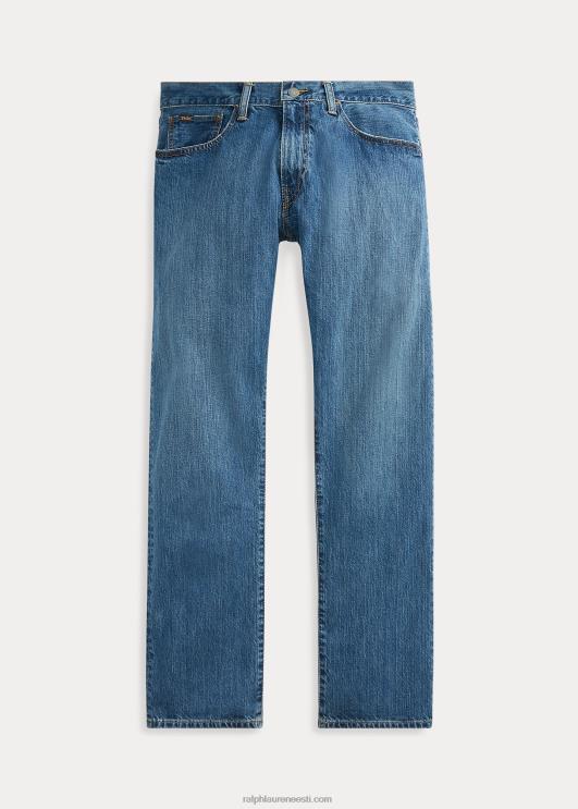 Ralph Lauren mehed hampton lõdvestunud sirge teksa PR0V337 keskmine indigo