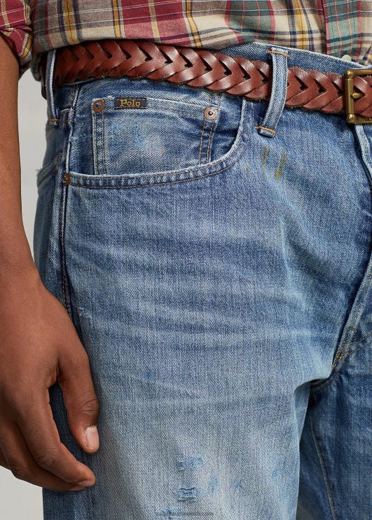 Ralph Lauren mehed klassikaline istuv distressed teksa PR0V8503 surfivaade