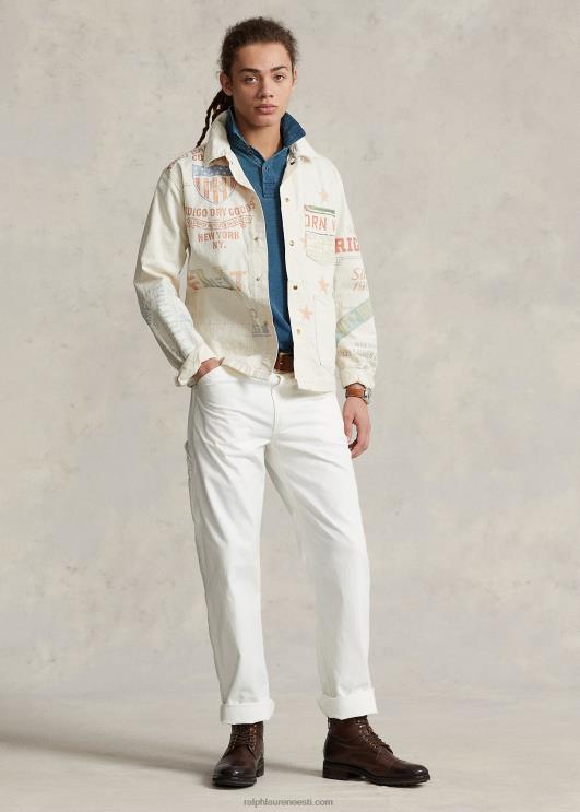 Ralph Lauren mehed lõdvestunud toimne puusepa teksa PR0V8471 veskikivi