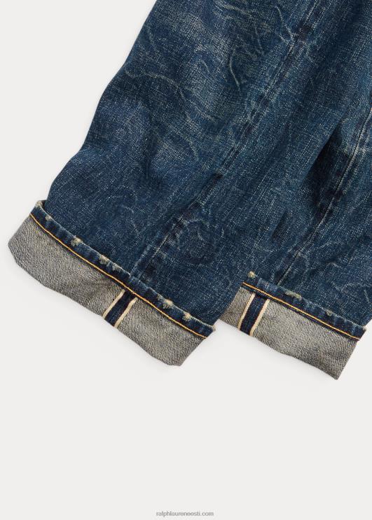 Ralph Lauren mehed madal sirge istuvusega teksapüks PR0V1700 odessa pesu