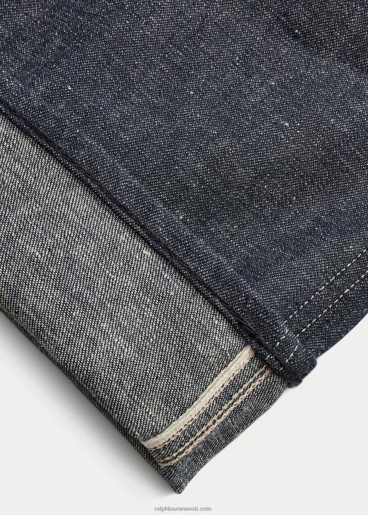 Ralph Lauren mehed piiratud väljaandega insenerliiges teksapüksid PR0V1763 jäik