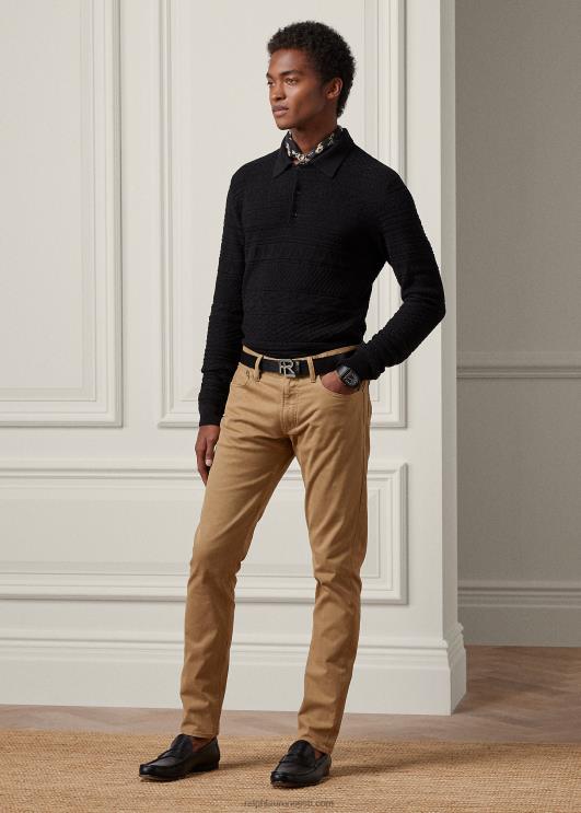 Ralph Lauren mehed slim fit stretch teksa PR0V53 kaamel
