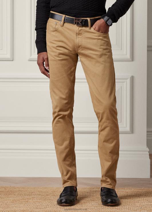 Ralph Lauren mehed slim fit stretch teksa PR0V53 kaamel
